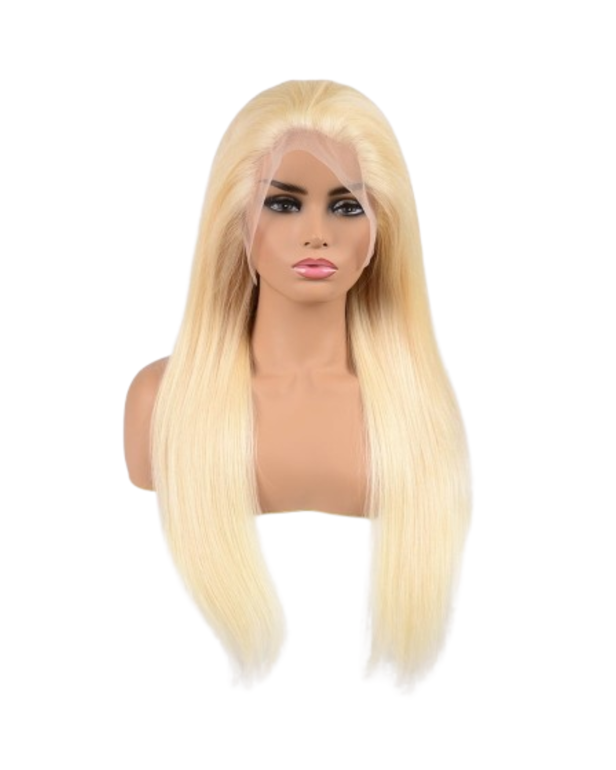 HD Glueless Lace Front Wig Blonde Straight