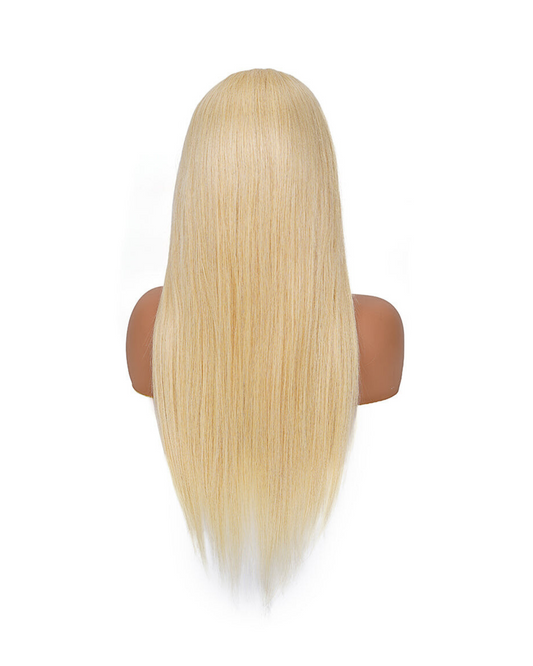HD Glueless Lace Front Wig Blonde Straight