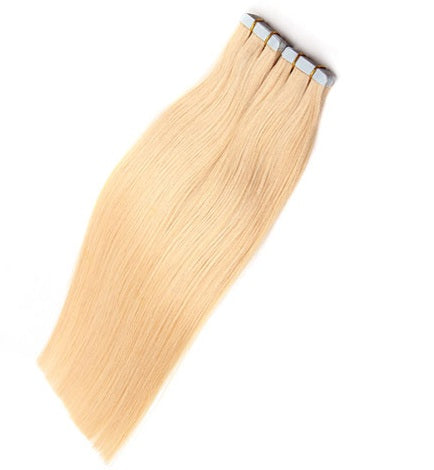 Raw Straight Blonde Tape In Hair Extensions