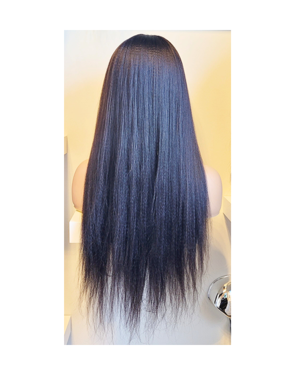 Rhonda 20" Virgin Glueless Lace Front Wig with adjustable straps 《Refurbished》