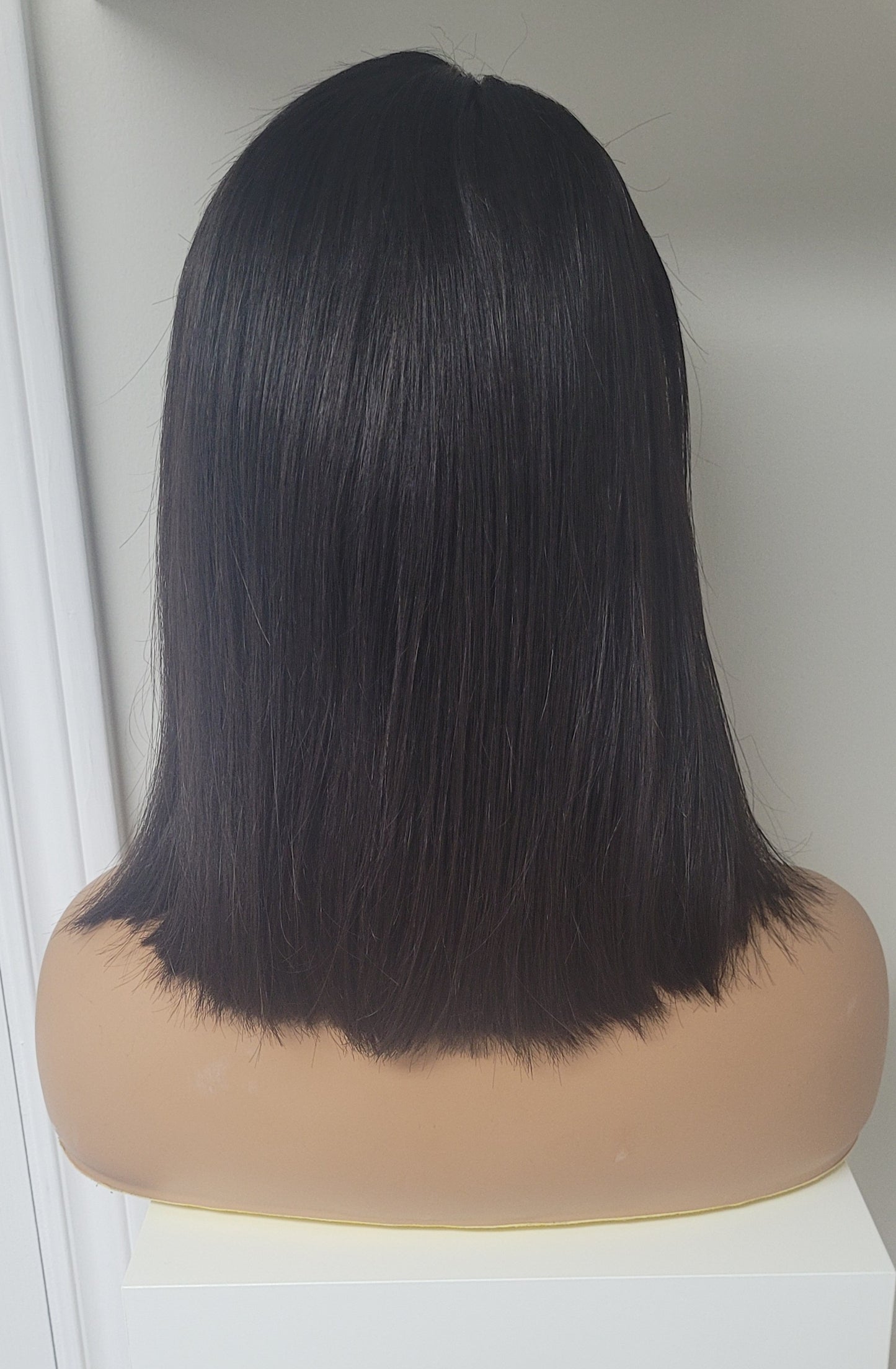 Sample Sale 12" Bob Cut HD Glueless Lace Closure Wig