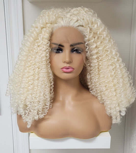 Sample Sale Synthetic Lace Front Wig 22" Kinky Curly