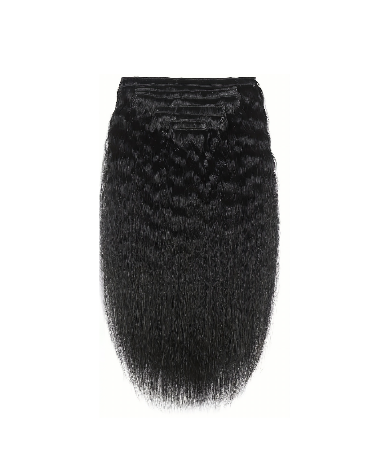 Clip In Hair Extensions Raw Virgin Blow Out Kinky Straight