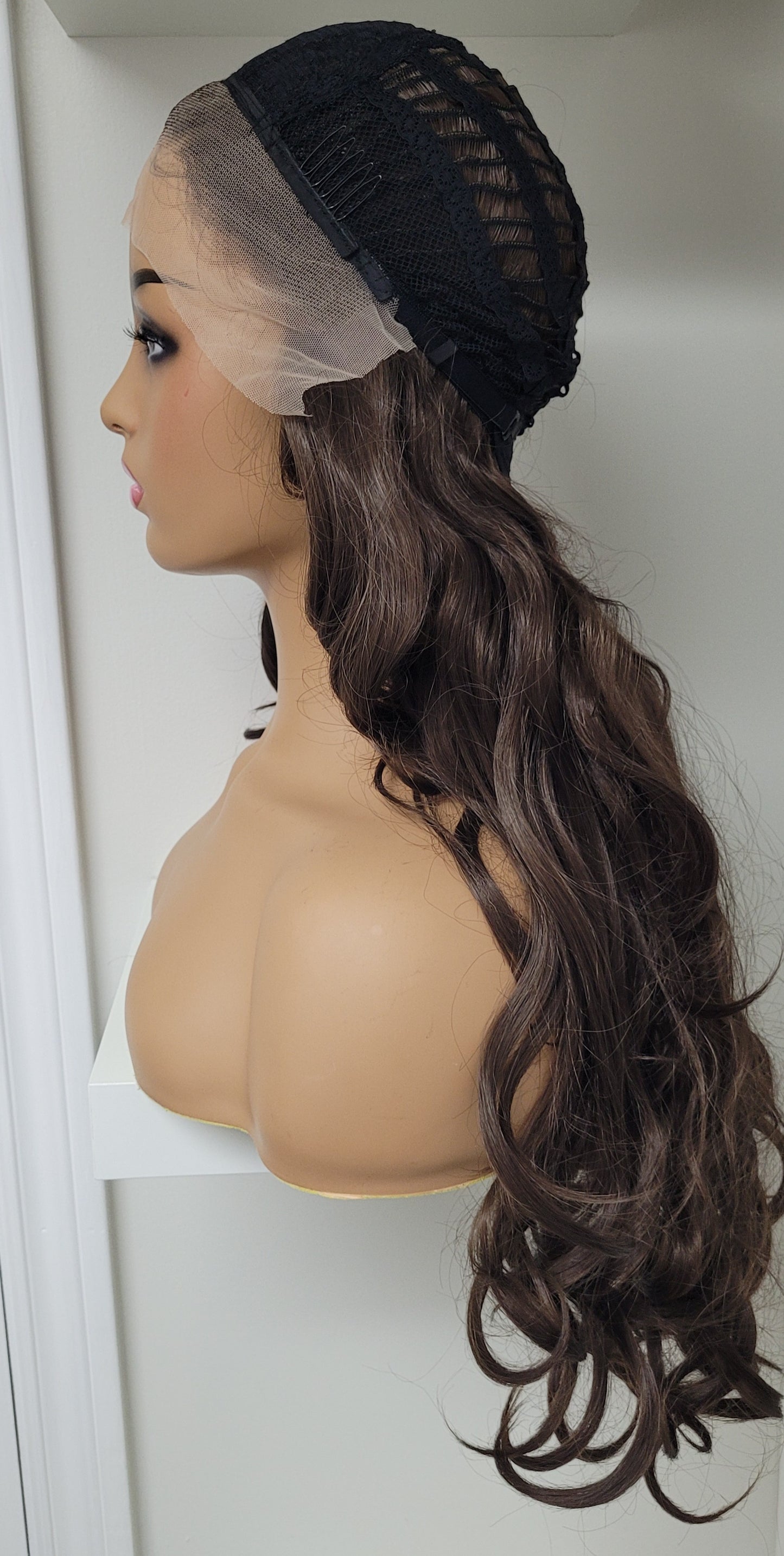 Sample Sale Synthetic Lace Front Wig 22" Loose Curl