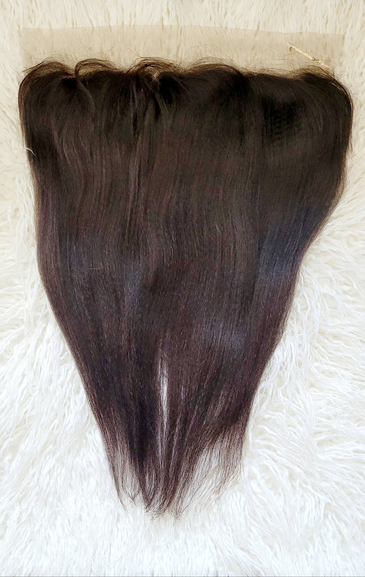 Sample Sale 13x4 Lace Frontal 16" Blow Out Straight