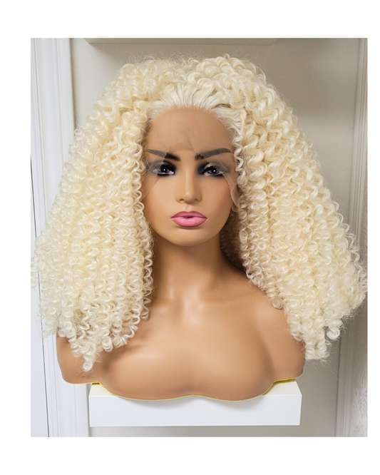 Rashida Synthetic Lace Front Wig 22" Kinky Curly