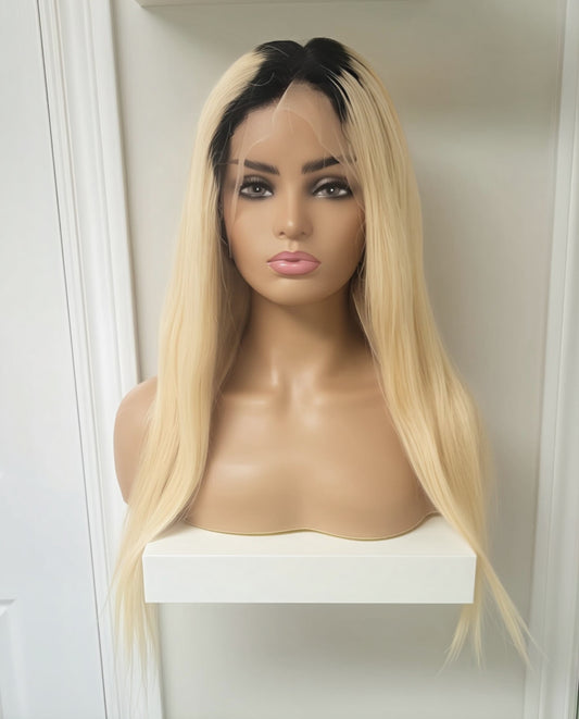 Rose 20" Virgin Ombre Full Lace Wig