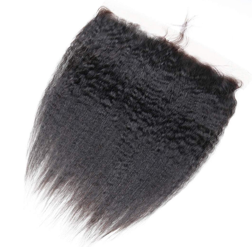 HD Lace Frontal Raw Virgin Blow Out Kinky Straight